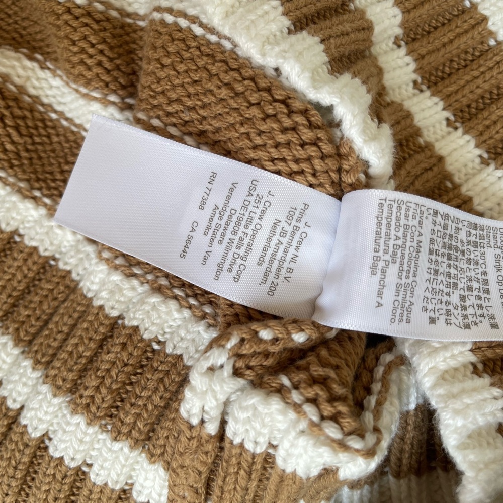 J.Crew Striped Rollneck Sweater - Picture 6 of 10